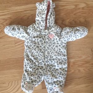 Newborn snow suit
